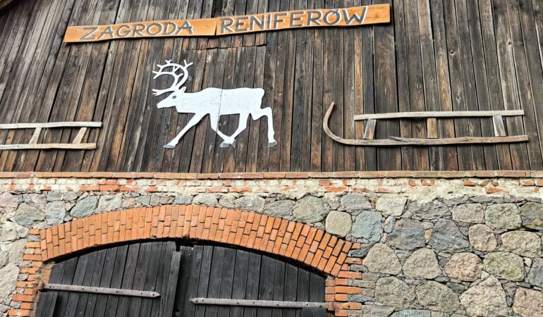 Nasze przedszkole odwiedziło dziś Lapońską Wioskę w Czelinie