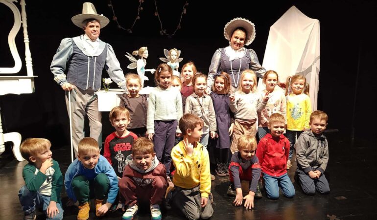 Nasza przedszkolna grupa po raz kolejny zawitała do Pleciugi ☺️